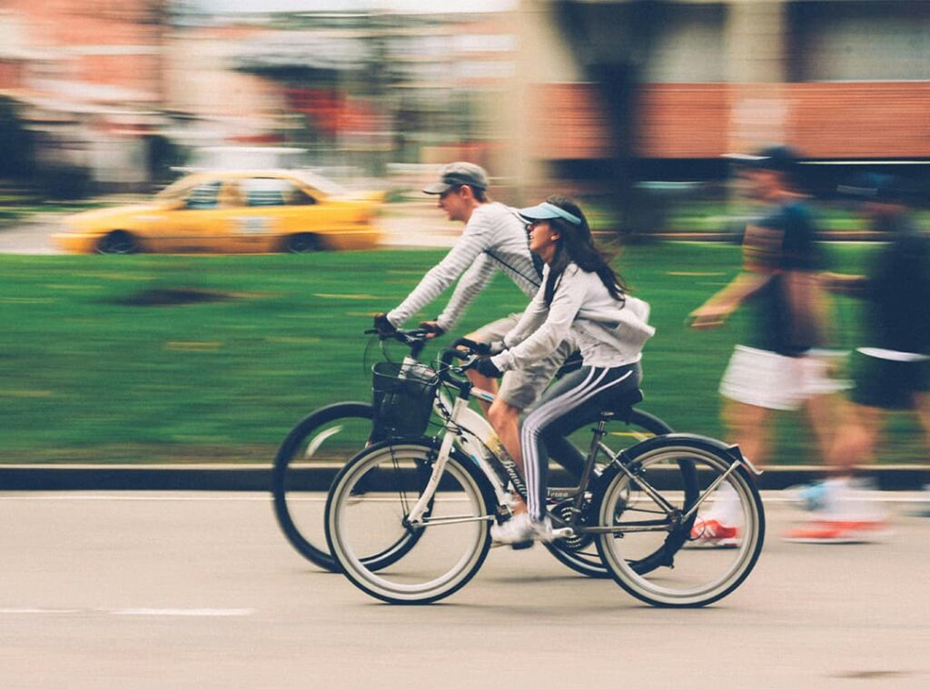 Orientation on bicycles